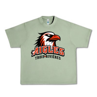 Oil Green trois rivières aigles Urban Heavy Tee - linhVisuals