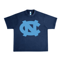 Navy North Carolina Tar Heels Urban Heavy Tee - linhVisuals