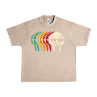 French Oak Retro Mask Doom Urban Heavy Tee - linhVisuals
