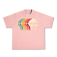 Salmon Retro Mask Doom Urban Heavy Tee - linhVisuals