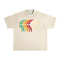 Sandshell Retro Mask Doom Urban Heavy Tee - linhVisuals