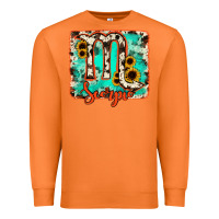 Carrot Scorpio turquoise cowhide Premium Sweatshirt - RanaPortraitStore