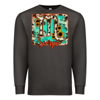Smoke Scorpio turquoise cowhide Premium Sweatshirt - RanaPortraitStore