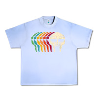 Grape Ice Retro Mask Doom Urban Heavy Tee - linhVisuals