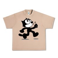 Burro felix the black cat music Urban Heavy Tee - linhVisuals