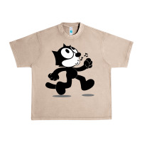 French Oak felix the black cat music Urban Heavy Tee - linhVisuals