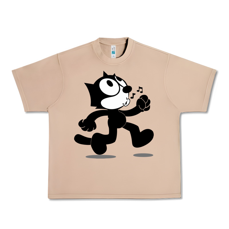 Felix The Black Cat Music Urban Heavy Tee by linhVisuals | Teevron