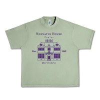 Oil Green nonnatus house  blue ink Urban Heavy Tee - linhVisuals