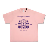 Salmon nonnatus house  blue ink Urban Heavy Tee - linhVisuals
