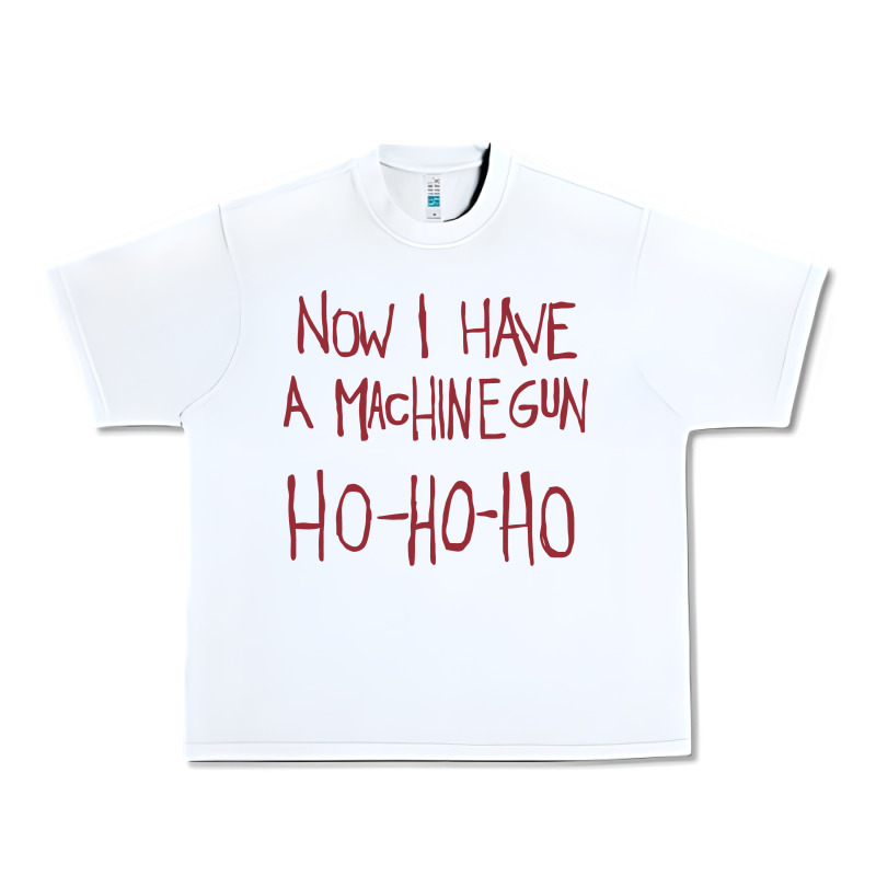 Now I Have A Machine Gun. Ho Ho Ho Urban Heavy Tee by linhVisuals | Teevron