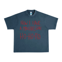 Midnight Navy now i have a machine gun. ho ho ho Urban Heavy Tee - linhVisuals