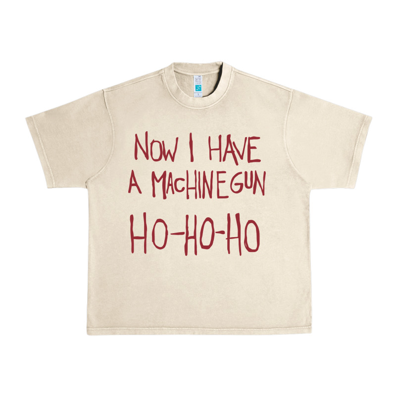 Now I Have A Machine Gun. Ho Ho Ho Urban Heavy Tee by linhVisuals | Teevron