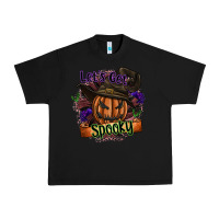 Black lets get spooky Urban Heavy Tee - SublimationCraftShop