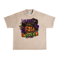French Oak lets get spooky Urban Heavy Tee - SublimationCraftShop