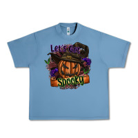 Pebble Blue lets get spooky Urban Heavy Tee - SublimationCraftShop