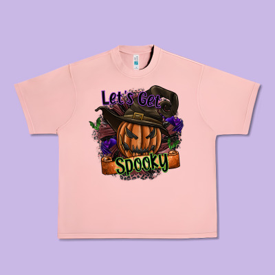 Lets Get Spooky Urban Heavy Tee Designed By Sublimationcraftshop