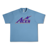 Pebble Blue evansville purple aces Urban Heavy Tee - linhVisuals