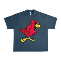 Midnight Navy illinois state redbirds Urban Heavy Tee - linhVisuals