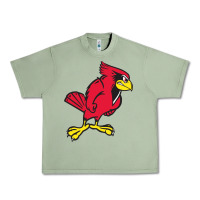 Oil Green illinois state redbirds Urban Heavy Tee - linhVisuals