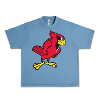 Pebble Blue illinois state redbirds Urban Heavy Tee - linhVisuals