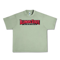 Oil Green illinois state redbirds Urban Heavy Tee - linhVisuals