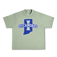 Oil Green indiana state sycamores Urban Heavy Tee - linhVisuals