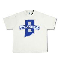 Pistachio indiana state sycamores Urban Heavy Tee - linhVisuals
