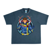 Midnight Navy cyclops 2 Urban Heavy Tee - linhVisuals