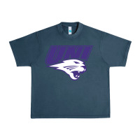 Midnight Navy northern iowa panthers Urban Heavy Tee - linhVisuals