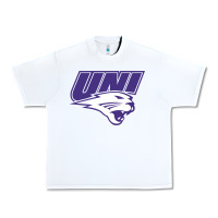 White northern iowa panthers Urban Heavy Tee - linhVisuals