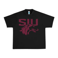 Black southern illinois salukis Urban Heavy Tee - linhVisuals