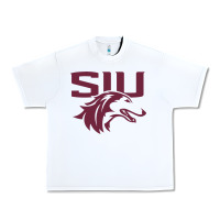White southern illinois salukis Urban Heavy Tee - linhVisuals