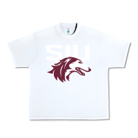 White southern illinois salukis Urban Heavy Tee - linhVisuals