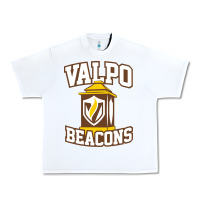 White valparaiso beacons Urban Heavy Tee - linhVisuals