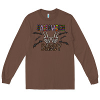 Chestnut halloween daddy Long Sleeve Tee - CowhideDigitalArt