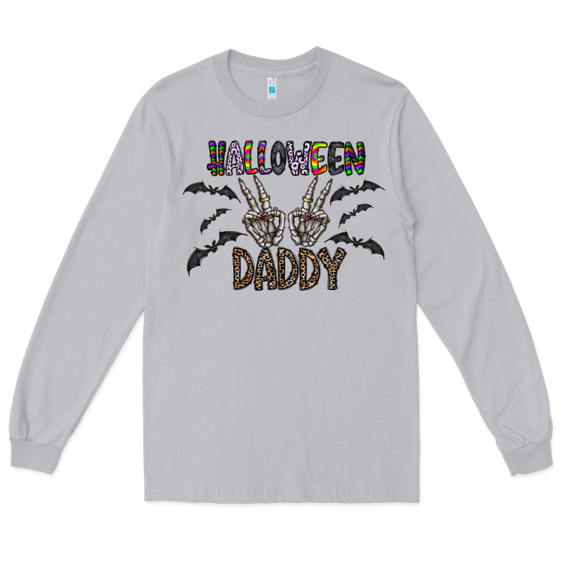 Halloween Daddy Long Sleeve Tee by CowhideDigitalArt | Teevron