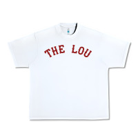 White the lou retro louis fan tribute  loui cardinal Urban Heavy Tee - linhVisuals