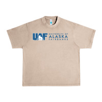 French Oak University of Alaska Fairbanks Urban Heavy Tee - linhVisuals