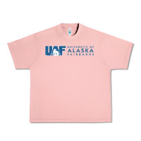 Salmon University of Alaska Fairbanks Urban Heavy Tee - linhVisuals