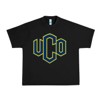 Black University of Central Oklahoma Urban Heavy Tee - linhVisuals