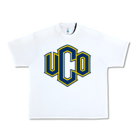 White University of Central Oklahoma Urban Heavy Tee - linhVisuals