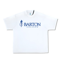 White Barton College Urban Heavy Tee - linhVisuals