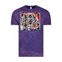 Cloud Purple american ice cream Vintage Tee - CowhideDigitalArt