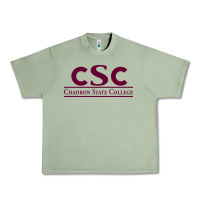 Oil Green Chadron State College Urban Heavy Tee - linhVisuals