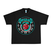 Black vancouver grizzlie retro Urban Heavy Tee - linhVisuals