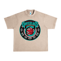 French Oak vancouver grizzlie retro Urban Heavy Tee - linhVisuals