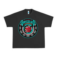 Pigment Black vancouver grizzlie retro Urban Heavy Tee - linhVisuals