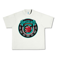 Pistachio vancouver grizzlie retro Urban Heavy Tee - linhVisuals
