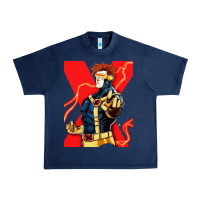 Navy cyclops 4 Urban Heavy Tee - linhVisuals