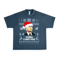 Midnight Navy vladimir putin merry christmas Urban Heavy Tee - linhVisuals